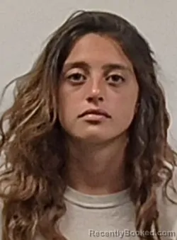 Mugshot of Alexis Brianne Hall booked in Mineral County, West Virginia on July 8, 2026