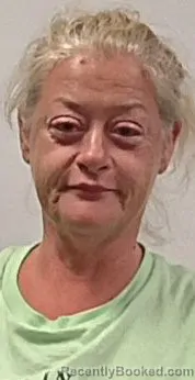 Mugshot of Lori Ann Rhodes booked in Mineral County, West Virginia on July 15, 2026