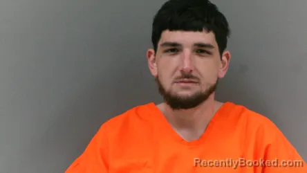 Mugshot of Brandon Jacob Goosinow booked in Mingo County, West Virginia on April 21, 2026