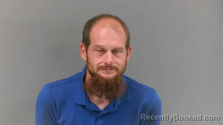 Mugshot of Bradley Lee Lackey booked in Mingo County, West Virginia on September 8, 2026