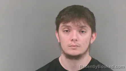Mugshot of Cameron Jax Brinager booked in Mingo County, West Virginia on July 25, 2026