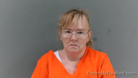 Mugshot of Deborah Louise Hunt booked in Mingo County, West Virginia on April 23, 2026