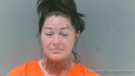 Mugshot of Felicia Kay Hager booked in Mingo County, West Virginia on July 8, 2026