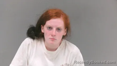 Mugshot of Kyra Blankenship booked in Mingo County, West Virginia on October 2, 2026