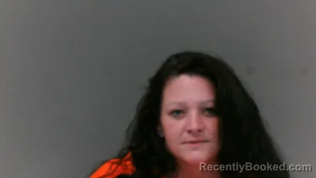 Mugshot of Nikita Kaye Endicott booked in Mingo County, West Virginia on June 25, 2026