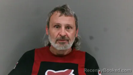 Mugshot of Paul Douglas Hunt booked in Mingo County, West Virginia on April 22, 2026