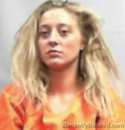 Mugshot of Peighton Rose Walsh booked in Monongalia County, West Virginia on May 3, 2026