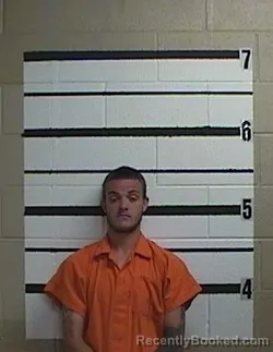 Mugshot of Raistlin Wascom booked in Garza County, Texas on August 27, 2026
