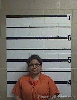 Mugshot of Tinesha A Mclaury booked in Garza County, Texas on August 25, 2026