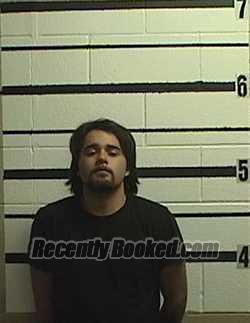 Booking photo from Garza County, Texas