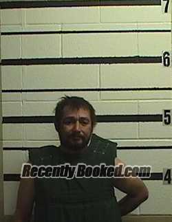 Booking photo from Garza County, Texas