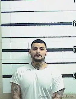 Booking photo from Garza County, Texas