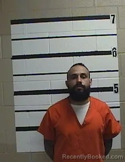 Mugshot of Erik Sanchez booked in Garza County, Texas on August 4, 2026