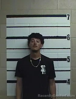 Mugshot of Nathaniel Salazar booked in Garza County, Texas on August 21, 2026