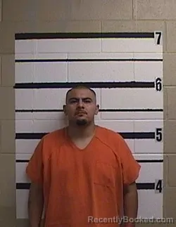 Mugshot of Roman Zuniga booked in Garza County, Texas on September 2, 2026