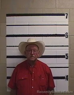 Mugshot of Steve Housten booked in Garza County, Texas on September 5, 2026