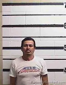 Mugshot of Arnoldo Juarez-Garcia booked in Garza County, Texas on October 12, 2026