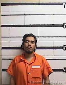 Mugshot of Aaron Amador Aguilar booked in Garza County, Texas on October 5, 2026