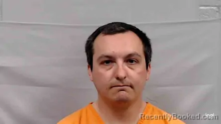 Mugshot of Brandon Glen Jones booked in Monroe County, West Virginia on March 24, 2026