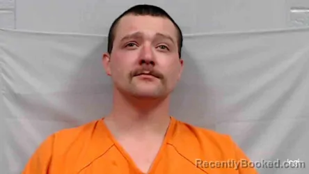 Mugshot of Benjamin Harrison Thompson booked in Monroe County, West Virginia on March 23, 2026