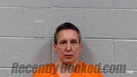 Booking photo from Monroe County, West Virginia