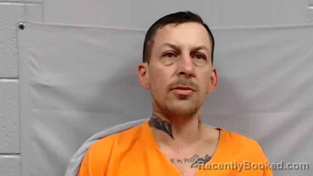 Mugshot of Randy Christopher Lambert booked in Monroe County, West Virginia on April 8, 2026