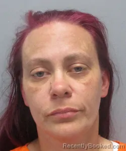 Mugshot of Crystal Anne Rhodes booked in Morgan County, West Virginia on April 24, 2026