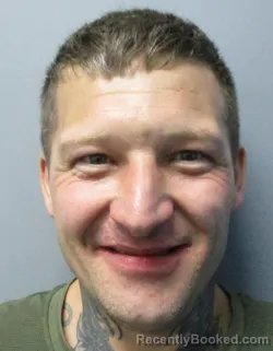 Mugshot of Coty Lynn Maccumbee booked in Morgan County, West Virginia on March 22, 2026