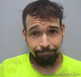 Mugshot of Jesse Benjamin Kerns booked in Morgan County, West Virginia on August 16, 2026