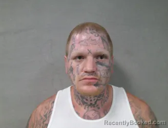Mugshot of Aaron Carl Cale booked in Nicholas County, West Virginia on October 15, 2026