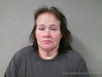 Mugshot of Brandy Lynn Legg booked in Nicholas County, West Virginia on October 14, 2026