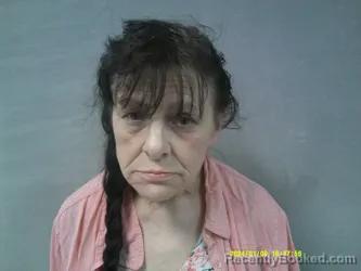 Mugshot of Cynthia Diane Moore booked in Nicholas County, West Virginia on April 9, 2026