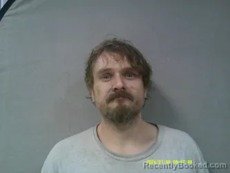 Mugshot of Christopher John Amick booked in Nicholas County, West Virginia on April 21, 2026