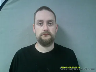 Mugshot of Christopher Matthew Conard booked in Nicholas County, West Virginia on April 24, 2026