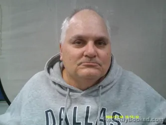 Mugshot of David Alan Cunningham booked in Nicholas County, West Virginia on April 8, 2026