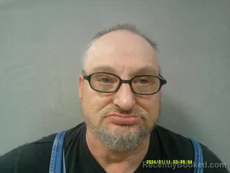 Mugshot of David Eugene Bennett booked in Nicholas County, West Virginia on April 29, 2026