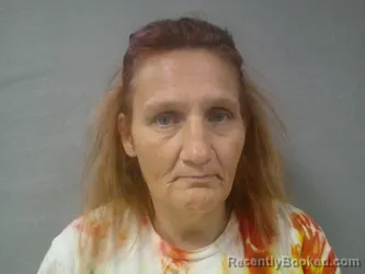 Mugshot of Denise Lea Hughes booked in Nicholas County, West Virginia on August 24, 2026