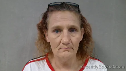 Mugshot of Denise Lea Hughes booked in Nicholas County, West Virginia on September 28, 2026