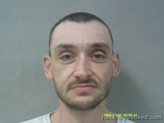 Mugshot of Derrick Ray Bever booked in Nicholas County, West Virginia on March 25, 2026