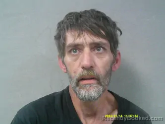 Mugshot of Danny Ray Johnson booked in Nicholas County, West Virginia on May 2, 2026