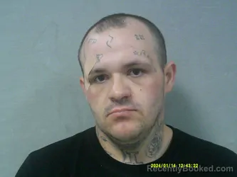 Mugshot of Joshua Allen Pierson booked in Nicholas County, West Virginia on May 2, 2026