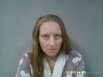 Mugshot of Jessica Corrine Hamrick booked in Nicholas County, West Virginia on May 14, 2026