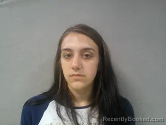 Mugshot of Jurney Isabella Sheets booked in Nicholas County, West Virginia on September 3, 2026