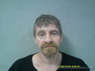 Mugshot of Jeremiah Lee Boggs booked in Nicholas County, West Virginia on April 6, 2026