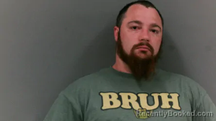 Mugshot of Joseph Ray Collins booked in Nicholas County, West Virginia on April 29, 2026