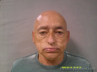 Mugshot of Jerry Rick Meadows booked in Nicholas County, West Virginia on April 13, 2026