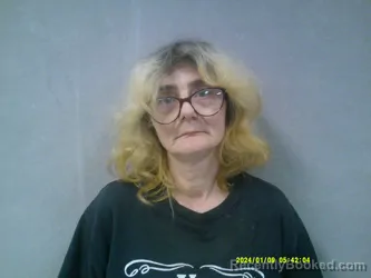 Mugshot of Lisa Kay Loper booked in Nicholas County, West Virginia on March 27, 2026