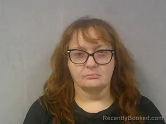 Mugshot of Melanie Beth Gillespie booked in Nicholas County, West Virginia on August 27, 2026