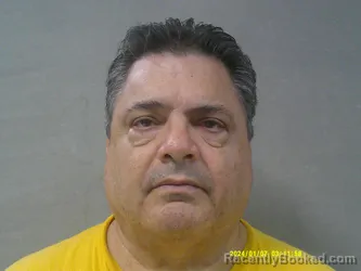 Mugshot of Mark David Frontino booked in Nicholas County, West Virginia on March 25, 2026