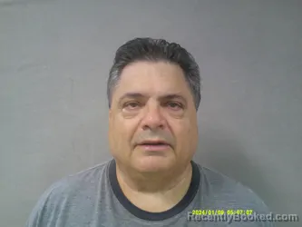 Mugshot of Mark David Frontino booked in Nicholas County, West Virginia on April 27, 2026